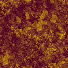 Distress Vintage Dirty Texture. Ink Paint Illustration. Retro Crack Effect. Grungy Structure. Rough Stone Wallpaper. Aged Abstract Grain Pattern. Grunge Dust Sketch. Gold Old Dirty Texture.