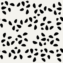 Seamless stains wallpaper or ornament. Vector.