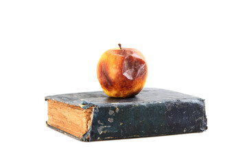 Rotten Apple on Top of Old Book, Rotten Education System