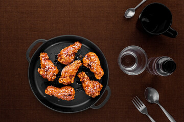 Korean fried chicken