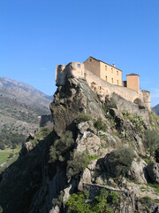 Fototapeta na wymiar Citadelle de Corte - Corsica