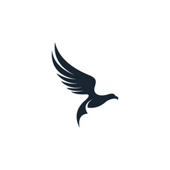 Eagle creative logo design vector template