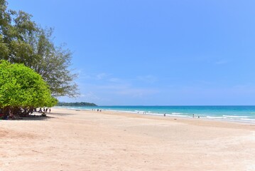Thung Wua Laen Beach in Chumphon Province, Southern Thailand