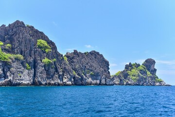 Naklejka premium View of Koh Ngam Yai in Mu Ko Chumphon National Park, Chumphon Province