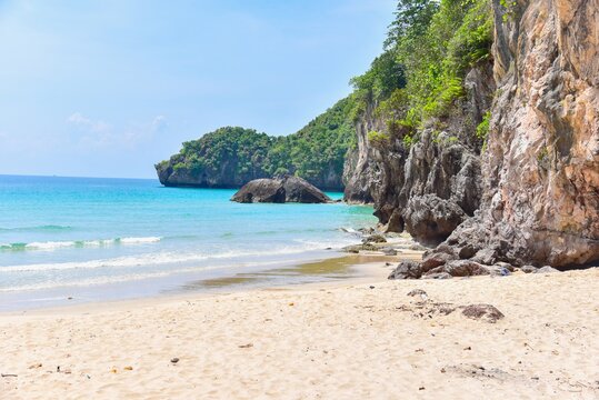 Beautiful Scenery of Thung Zang Bay in Chumphon Province