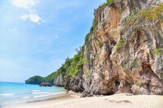 Thung Zang Bay in Chumphon Province, Southern Thailand