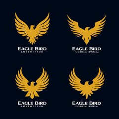 Eagle Bird Logo Design Vector