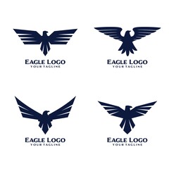  Eagle Bird Logo Design