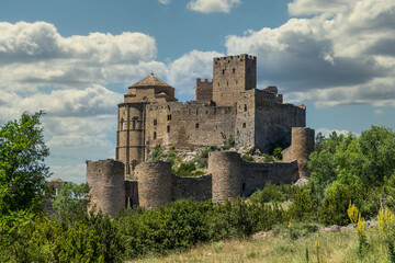 Fototapeta na wymiar Loarre Castle, Spain