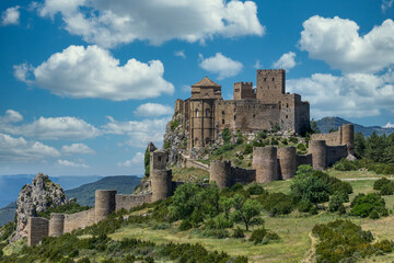 Fototapeta na wymiar Loarre Castle in Spain