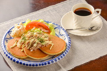 ツナマヨパンケーキ