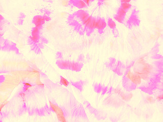 Pink Tie-Dying. Artist Painters. White Dirty Art