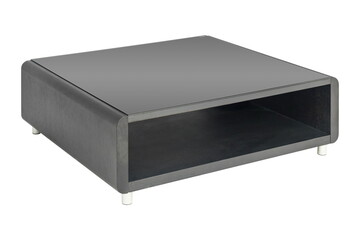 Black wooden bollard furniture isolated