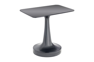 Black metal table furniture insulated