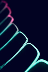 glass made pattern background 