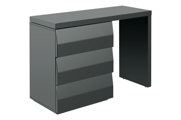 Black modern table dresser furniture