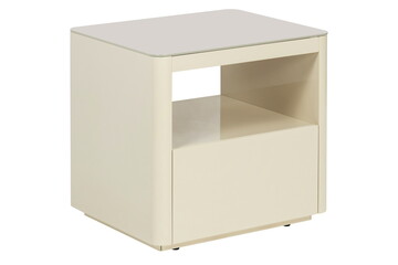 White glass modern tuba furniture