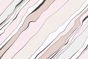 Elegant marble vector design. Pastel, soft colors. Stone surface texture with crack, thin lines. Minimalist macro style.