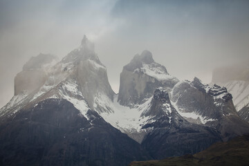 Fototapeta na wymiar Torres del Paine National Park, Chile 