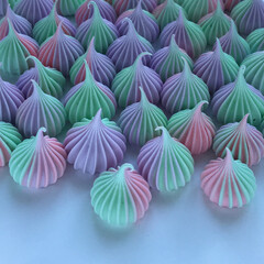 French pastries meringue