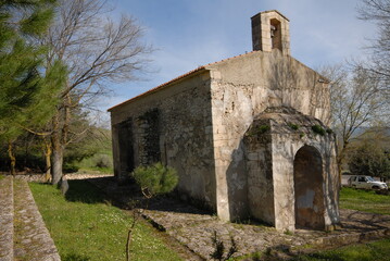 Fototapeta na wymiar Chiesa campestre, Sardegna
