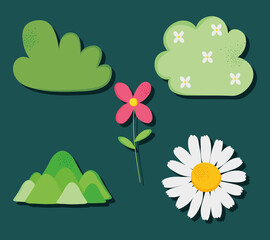 nature icons collection