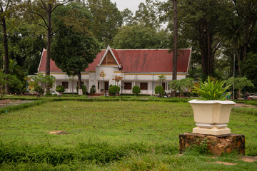 Royal cottage in the city of Siem Reap.