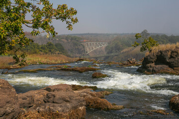 View of Victoria Falls from Zambian Side...
