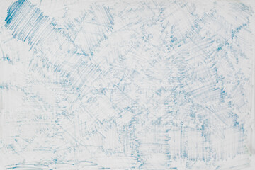 blue  marker doodles texture on white background