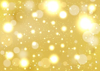 Shiny golden lights