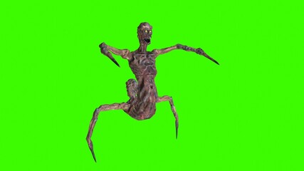Siamese twins 3d render