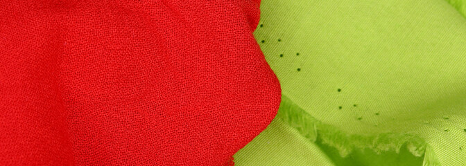 close-up colorful fabric  texture background