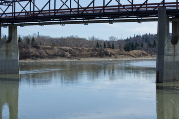 A Bridge over the North Saskatchewan River
