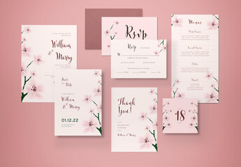 Wedding Invitation Set