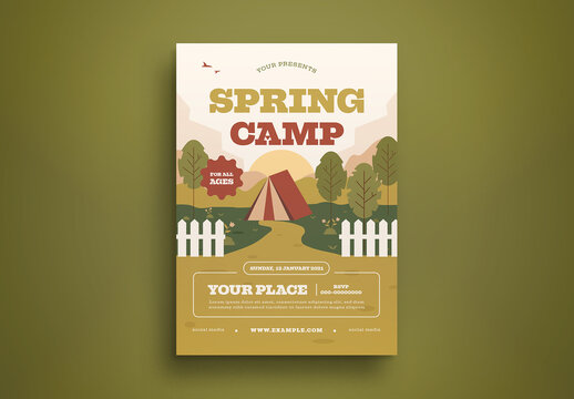 Spring Camp Flyer