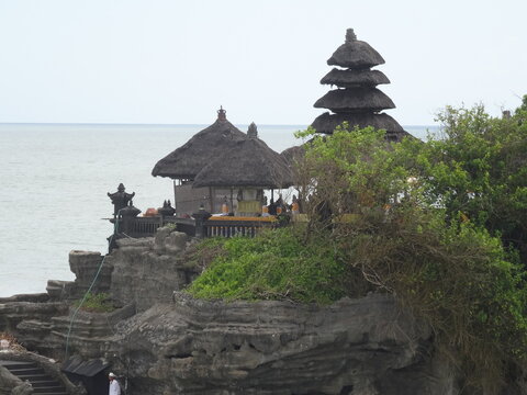 Tempel Anlage Pura Tanah Lot auf Bali