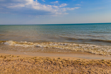View of the Black sea in UKraine