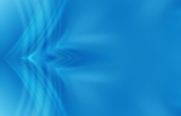 Delicate blue futuristic background. Neon lines, waves, glow on an abstract background.