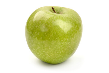 Granny smith apples, isolated on white background. High resolution image