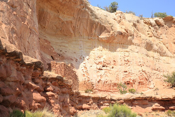 Indian ruins in Canyons of the Ancients National Monument, Colorado, USA