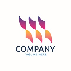 Obraz premium spiral abstract logo design