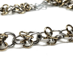 Obraz premium chain on a white