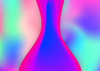 Fluid background with liquid dynamic elements and shapes.