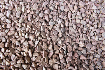 structure of red sandstone pebbles