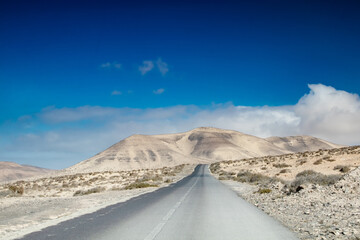 Przestrzenna panorama na wyspie - obrazy, fototapety, plakaty