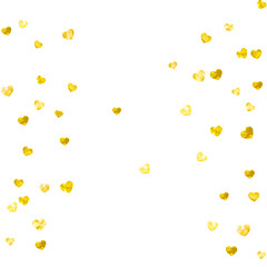Gold Foil Sequins. Yellow Fashion Print. 14