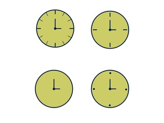 time icons