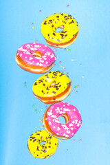 Flying donuts