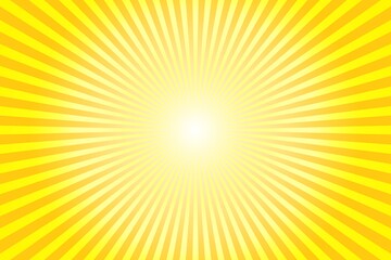 Abstract background with sun ray. Summer vector illustration