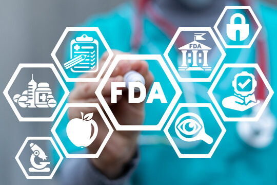Concept of FDA Food and Drug Administration.